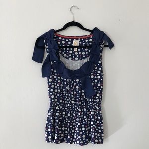 Ric Rac Polkadot & Bow top from Anthropologie